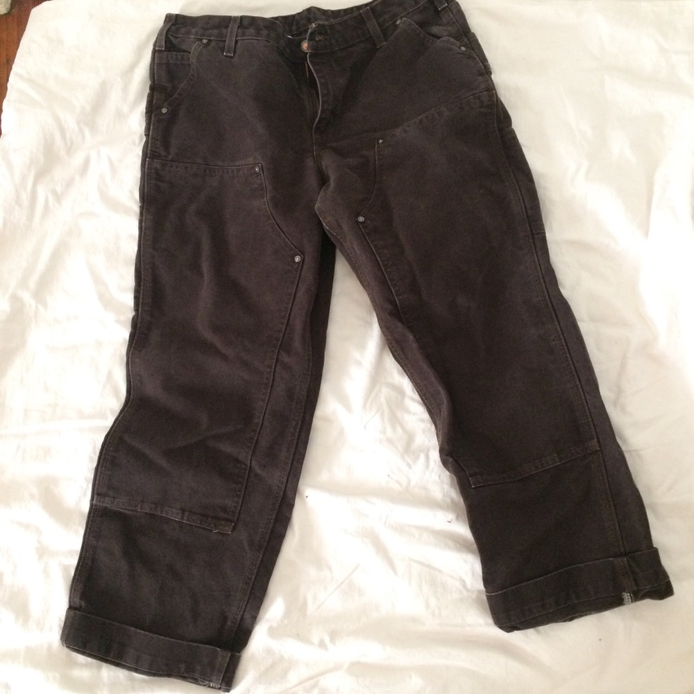 Carhartt Kane relaxed fit double front pants sz12s